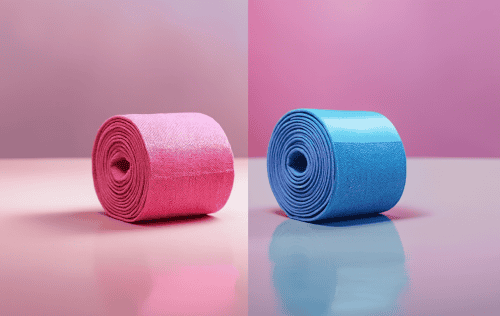 Gymnastikband Stoff oder Latex: Welches ist besser?